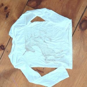 Gold Sparkle Unicorn Shirt